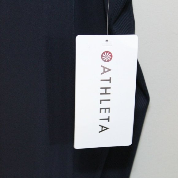 NWT Athleta Brooklyn Ankle Pants Navy Blue Women's Plus Size 26 H11522 - Picture 4 of 14